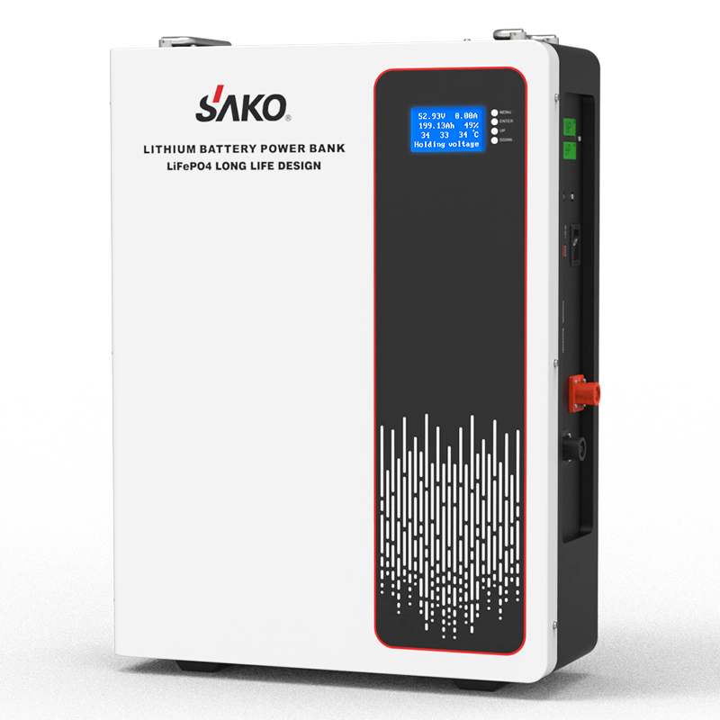 Sako 100Ah/48V Lithium Battery in solar installation
